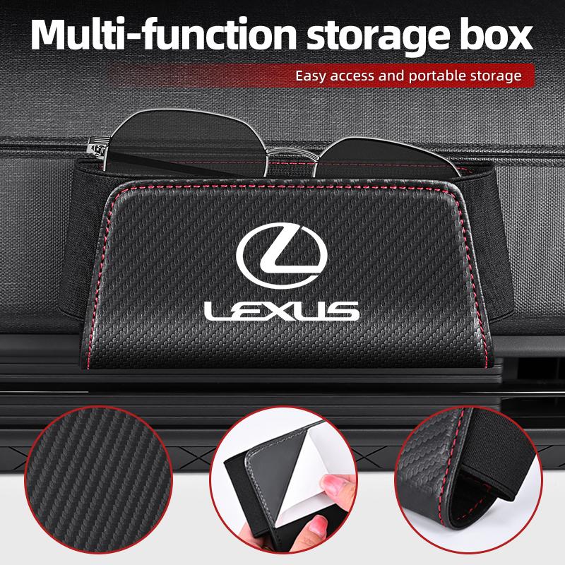 Car Interior Seat Seam Organizer Door Storage Box Phone Card Bag For Lexus UX250h RX450h CT200h RX400h NX300h RX300 RX350