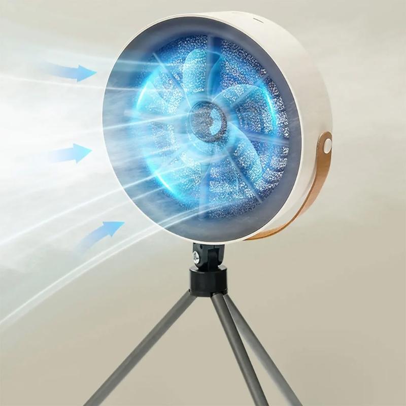 Portable Soot Purifying Fan Desktop Range Hood Plastic Texture for Soot and Cooking with Multi Layer Filtration System