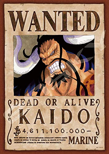 

Пазл 208 деталей One Piece Wanted Book Kaidou 208-074