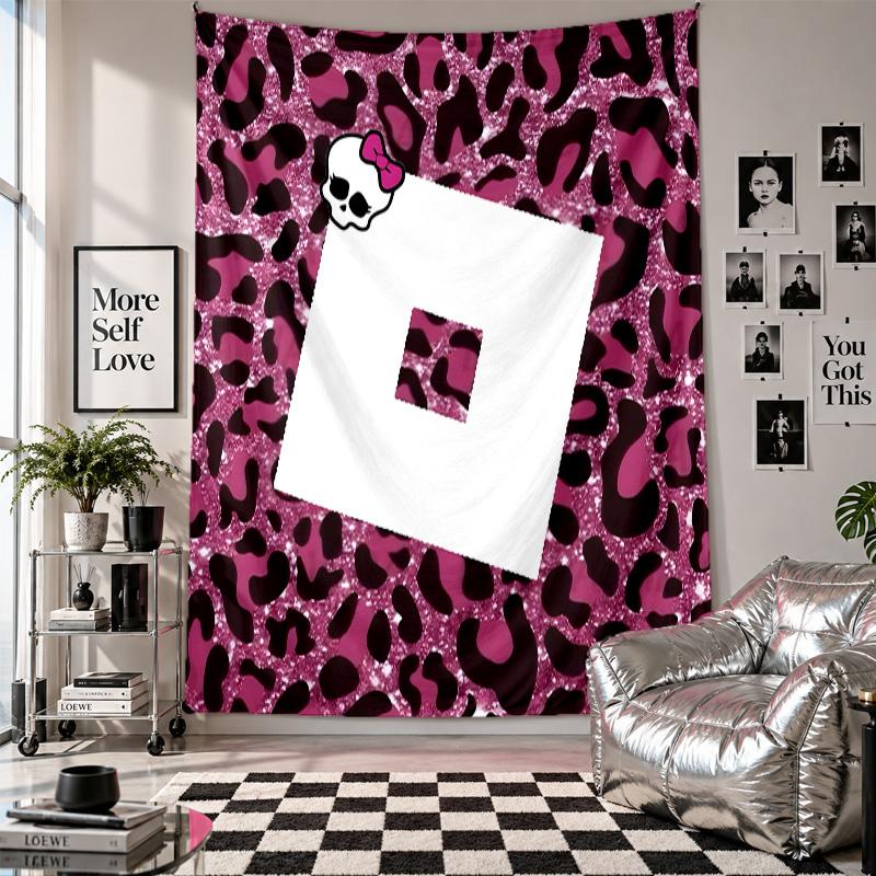 Wall TapestryRoblox Art Hanging Cloth Decorative Background Cover for Room Decoration