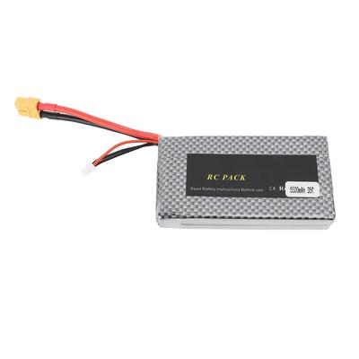 RC Car Lithium Battery 7.4V 5500mAh Remote Control Car Spare Parts with 35CXT60 Plug for 110 118