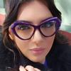 Irregular Cat Eye Reading Glasses Double Colors Frame Ultralight  Computer Presbyopia Eyewear Spring Hinge Women'S Glasses