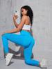 High-Waist Hüfthebende Yogahose für Damen - Elastisch, Figurbetont, Ideal zum Laufen, Radfahren und für Outdoor-Sportarten (2025)