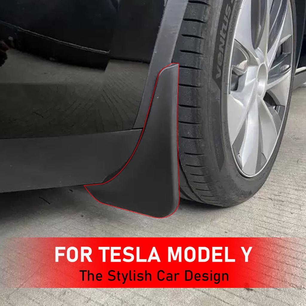 Mud Flaps Mudflaps Splash Guards Mudguards Front Rear Fender Protector For Tesla Model Y  2022 2023 Model 3 Model3