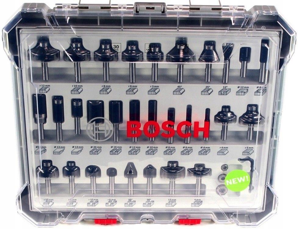 Milling Cutter Set 30 Pcs. 8mm Handle