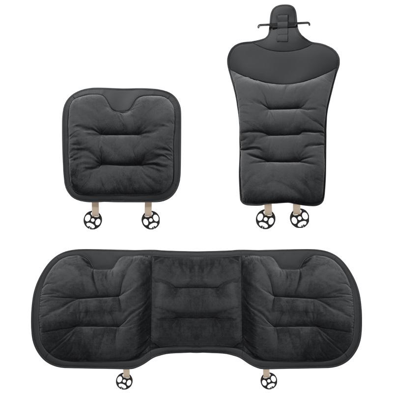 Winter Flannel Warm Car Seat Cushions for Tank Cars - Sizes 300/400/500/700