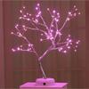 HOMZY LED Night Light Mini Christmas Tree Copper Wire Garland Lamp For Home Kids Bedroom Decor Fairy Lights Luminary Holiday Lighting