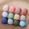 1 Pair Matte Magnet Hijab Pins Magnetic Brooch Headscarf Women Shawl Strong Magnetic Button Headscarf Accessories Mix Color