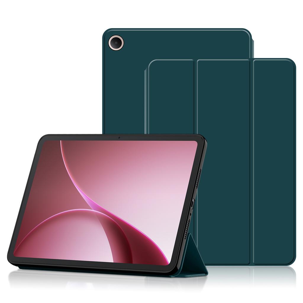 For Oppo Pad Air5 Case PU Leather TPU Back Trifold Stand Tablet Cover