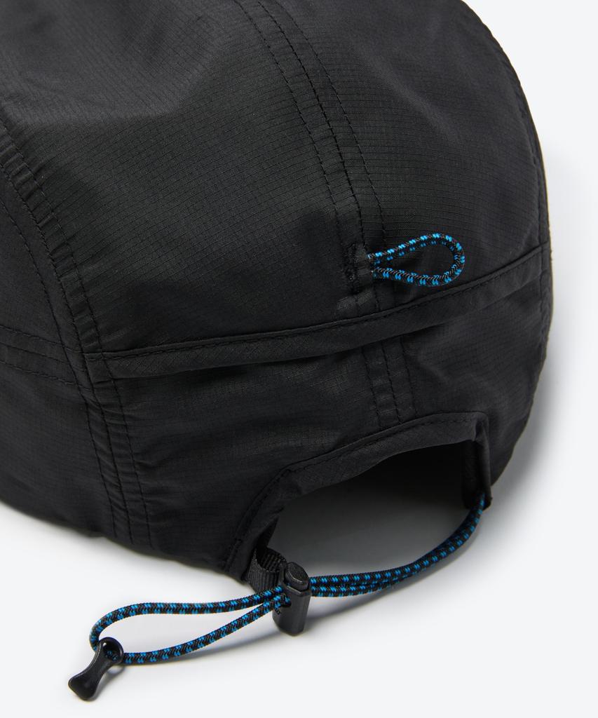 Hellinogseuweeo 6-Panel Light Camp Cap Black