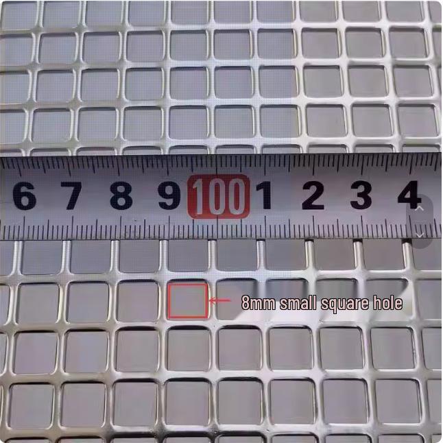 304 Stainless Steel Perforated Grill Mat for BBQ and Frying.