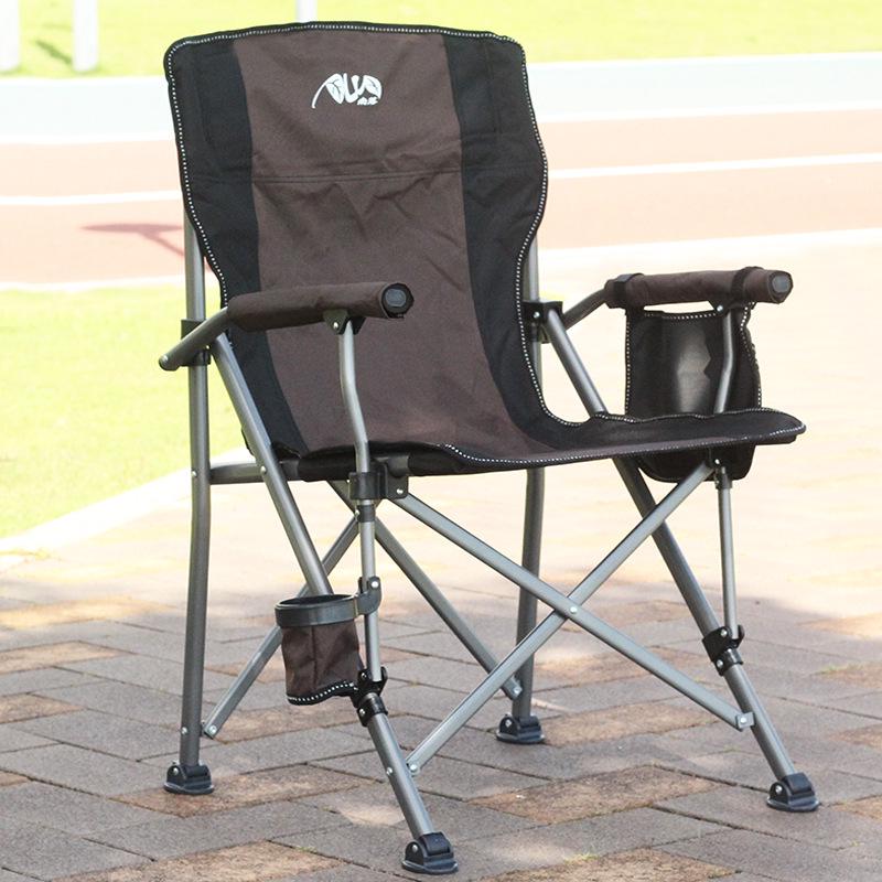 Portable Outdoor Folding Chair with Backrest for Fishing and Beach