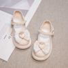 Anti-slip Leather Shoes, Single Shoes, Performance Girl Soft-soled Shoes