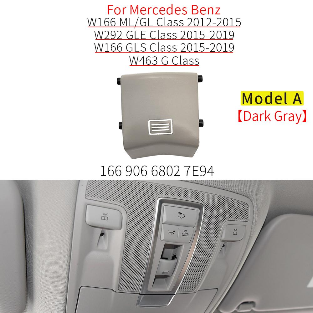 For Mercedes W166 W292 W463 Car Sunroof Window Switch Button Cover Plastic for Benz ML GL GLE GLS 2012- ML320 GLE350 GLS450