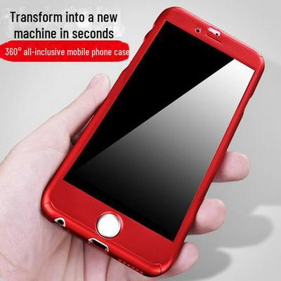 Frosted 360° Protective Case for iPhone 15 Pro Max and Apple 7/8 Plus