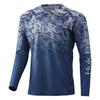 Mens Quick-Dry UV Protection Fishing Shirt Long Sleeve Breathable Outdoor Performance Top Summer Angling