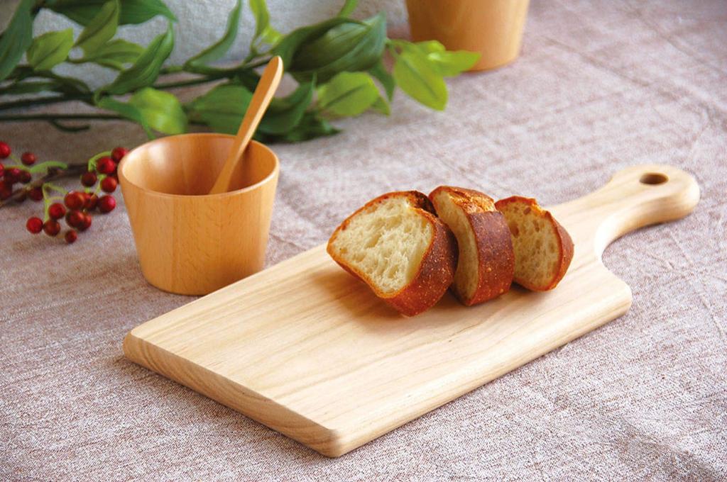 Yamako Körsbärsblomma Mini Skärbräda Stor Tillverkad i Japan Naturlig 885237,