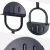 Manual Trimming Shovel Serrated Grass Saw Cutter With T-Grip Half Moon Manual Lawn Edger Reinforcedfor for Home Garden Supplies