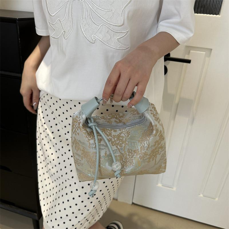 Elegant Chinese Style Handbag For Women 2024 Summer Embroidered Crossbody Bag