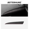 Betterhumz For Mazda 3 Axela 2010-2013 Made of Alcantara Co-pilot Dashboard Trim Stickers Car Trument Interior Accessories