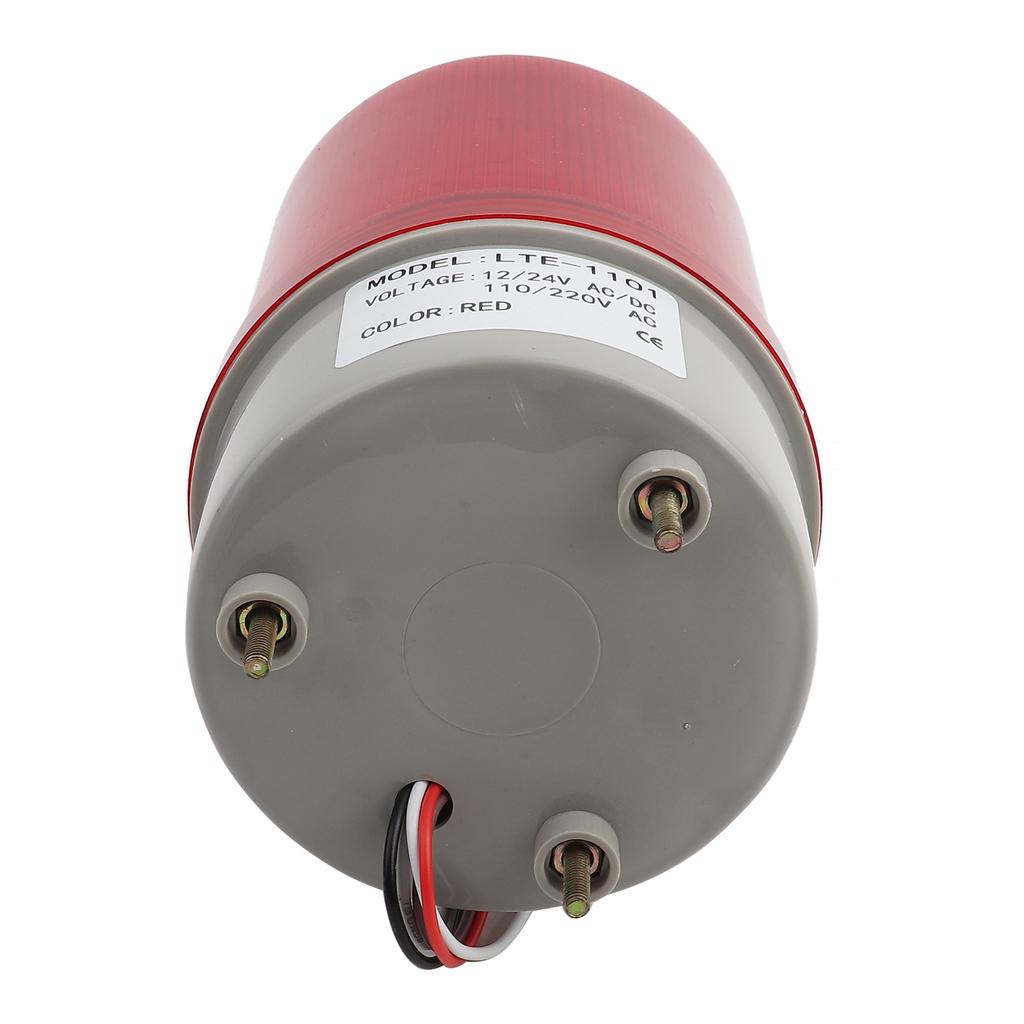 1pc Red LED Emergency Warning Lighting Bulb Rotating Beacon Lamp AC220V