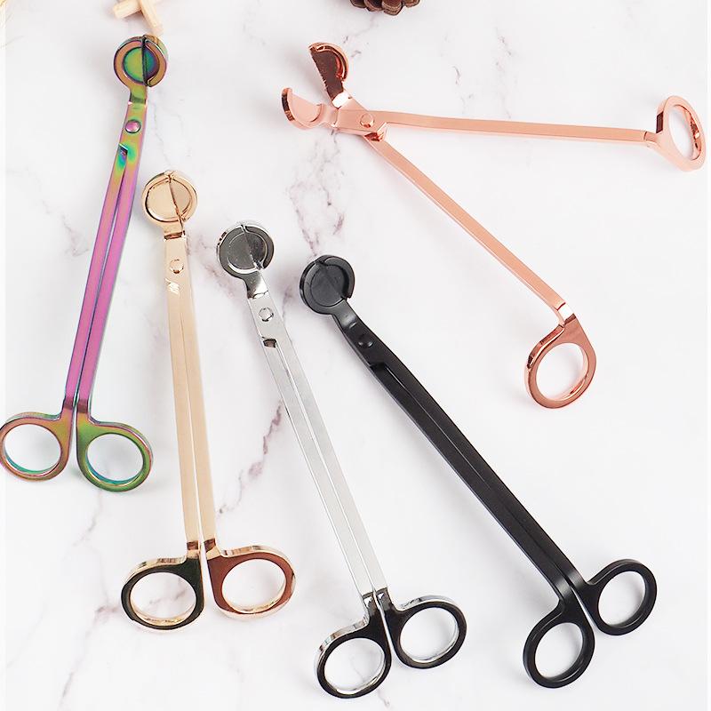 18cm Vysoce kvalitní nůžky na knot svíčky Ručně vyráběné nástroje na výrobu svíček DIY sada na výrobu svíček Dárky na párty Svatba Suvenýry