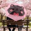 Kawaii Cat Bow Tie Umbrella: Cute Design, Automatic Opening & Closing, Outdoor Travel Essential, Lightweight & Durable 018