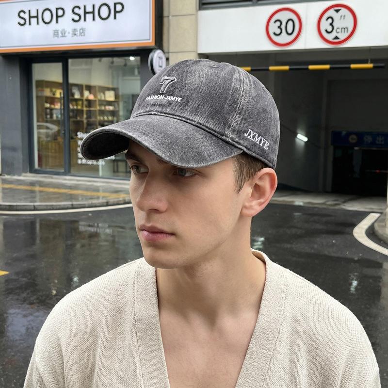 Vintage Denim Baseball Cap Unisex Spring Autumn Sunshade Cap