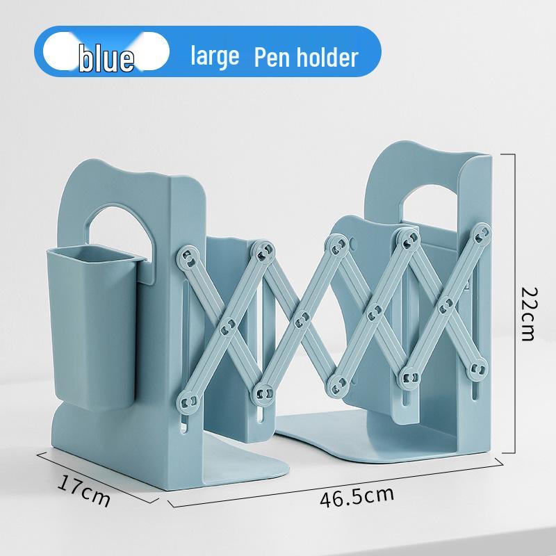 Collapsible Student Book Holder Stand & Bookends Organizer