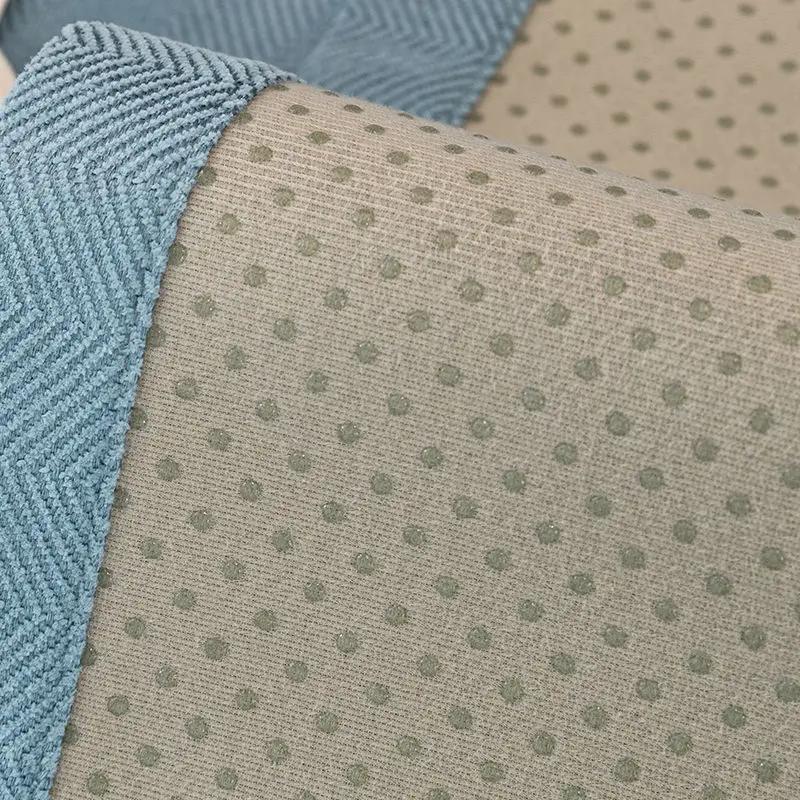 Chenille L-shaped Sofa Cushion Pillowcase Anti Slip Wear-resistant Solid Color Settee Towel Universal for All Seasons Sofa Cover