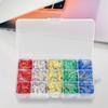 500Pcs LED Light-Emitting Diode Red Yellow Blue Green White 5MM Luminous Diode Assorted Kit LED for DIY Electrical Maintenance