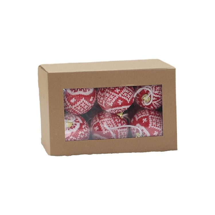 1Box 12Pcs Christmas Ball Christmas Tree Ornament Home Christmas Hanging Pendant