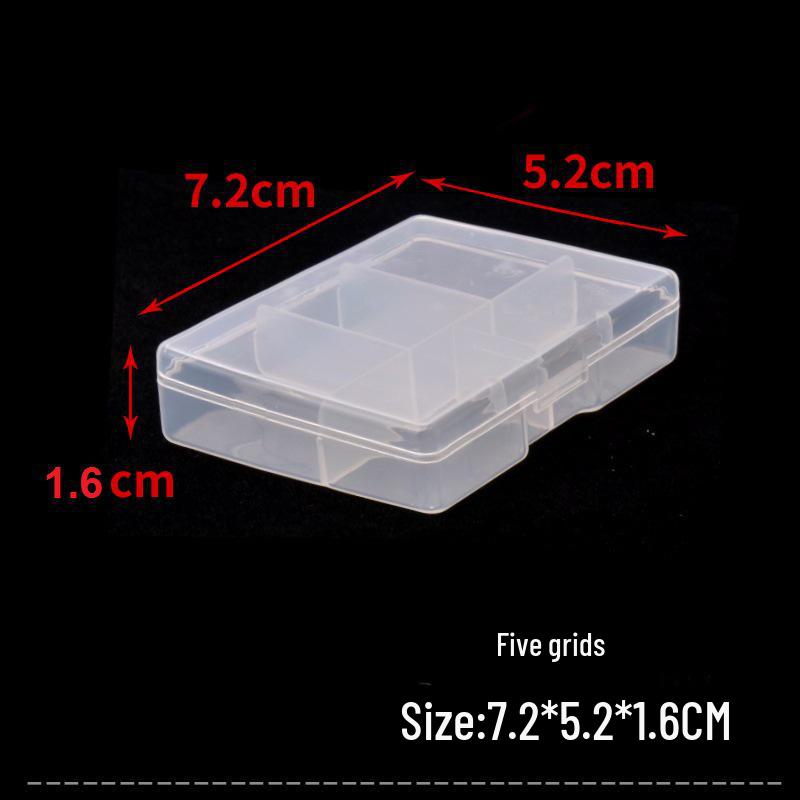 Transparent PP Plastic Fishing Tackle Storage Box