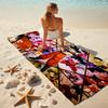 Dragon Ball Strandtuch Outdoor Camping Strandtuch für Urlaub Schwimmen Outdoor Pool Saugfähiges Badetuch
