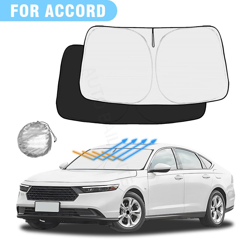 For Honda Accord 2026-2026 2026 Windshield Sunshade Cover Front Window UV Protection Visor Sun Shade Vehicle Interior Accessory