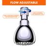 Shower Head Water Saver Shut-Off System Shower Head Flow Adjustment Tool Water Flow Control Stop Valves for Bathroom