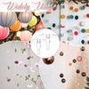 40 Pack Self-Adhesive Ceiling Hooks for Hanging, Removable Small Disc Sticker Hanger Transparent Ceiling Discs with Metal Hook for Christams Wedding