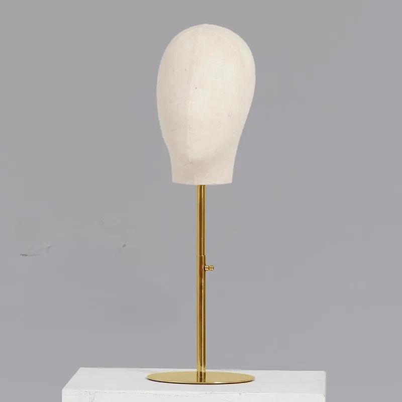 Mannequin Head Model Prop Hat Display Holder Female Wigs Display Head Wig Display Stand for Salon Home Use