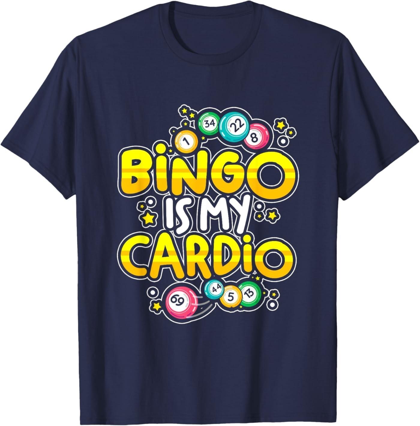 Bingo is My Cardio With Lucky Balls - Bingo Dabbers Woman T-Shirt S разноцветный
