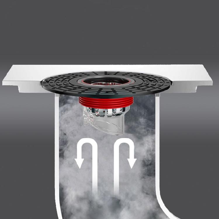 Not Clog Shower Drain Strainer Featuring Odor Resistant ABS Electroplated Filter Cores Bathroom Essential for House Use