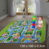 Colorful Children's Road Map Kids Play Mat Ideal For Race Car Fun In Nursery