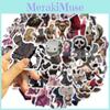 50diy Cute Style Waterproof Stickers For Guitar Notebook Luggage Diy Printing Wholesale