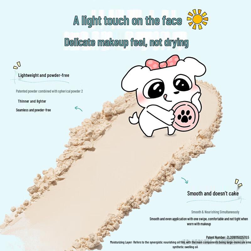 BABREA Soft-Focus Setting Powder - Diese Hunde-IP-Edition