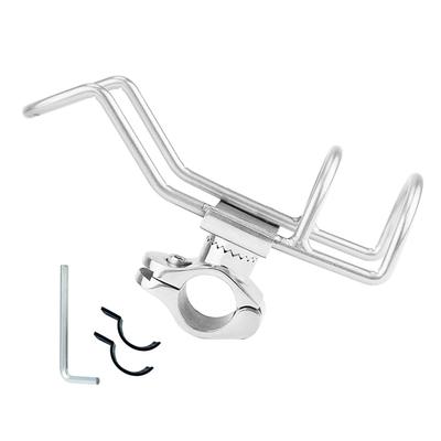 Adjustable Fishing Boat Rods Holder with Large Clamp Fish Rod Rack Bracket Stand
