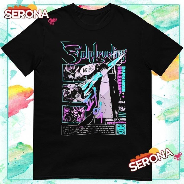 Solo Leveling Sung Jin Woo Shirt Unisex T-Shirt XXXXL