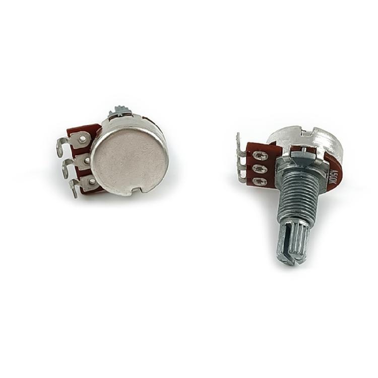 10PCS/Pack A500K/B500K/A250K/B250K 18mm Potentiometers Suitable for Audios Control In Guitars and Bass Instruments