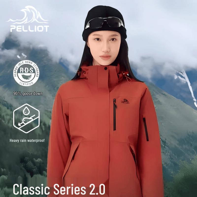 Pelliot Mountain Classic 2.0 Women s 3-in-1 Down Jacket S