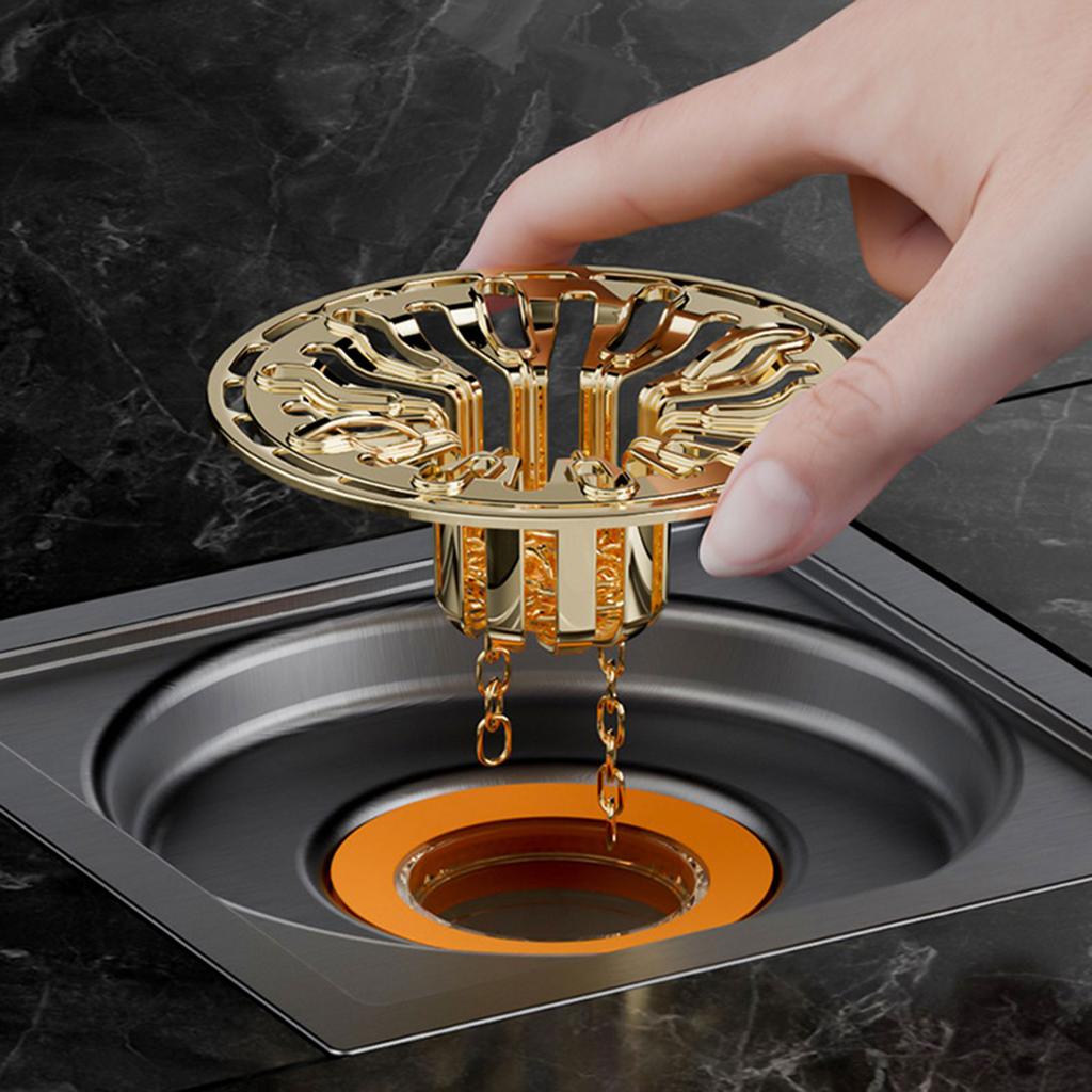 Effective Drain Trap Aromatic Anti-Backflow Drain Cover for Odor Prevention Stop Reeking Drains in Their Tracks Durable