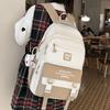 Waterproof Students School Bags Large Capacity Girls' Shoulder Bag Computer Backpack  School