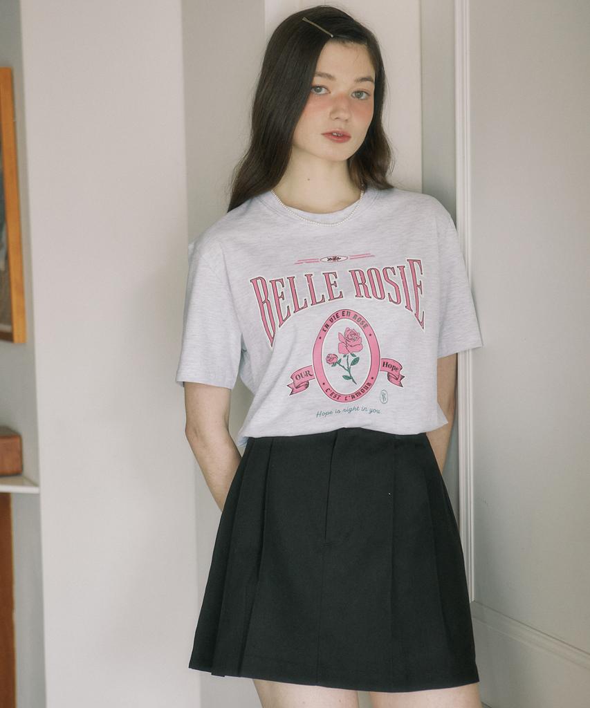 Our Hope Julie Short Pleated Skirt - Black